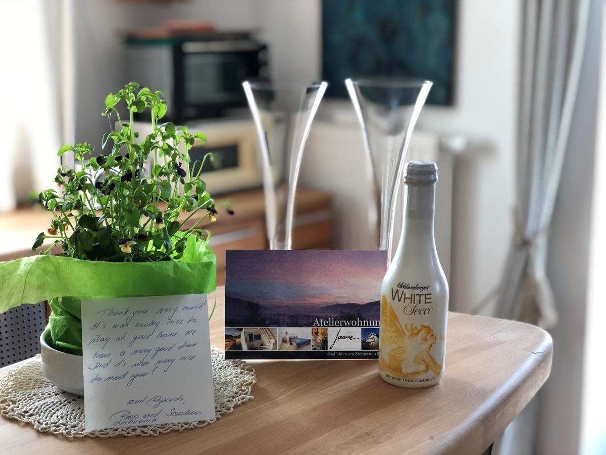 Atelierwohnung Jirana Saalfelden am Steinernen Meer Kültér fotó